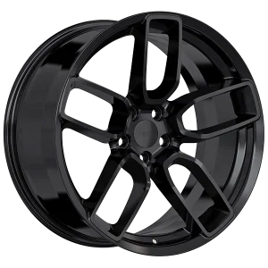Art Replica Wheels – Replica 348 – Black – 20″x9.5″ 15mm – All weather Wheels – R3482002